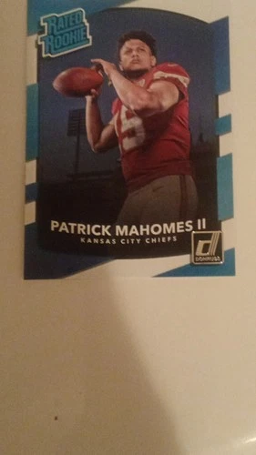 2017 Panini Donruss - Rated Rookie Patrick Mahomes II #327 (RC)