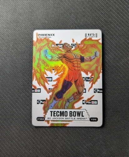 PHOENIX Tecmo Bowl Bo Jackson ST353 Battle Arena Phoenix Fire