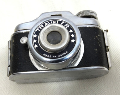 Vintage TravelerMiniature Mini Spy Film Camera Display Piece Made in Japan 1950
