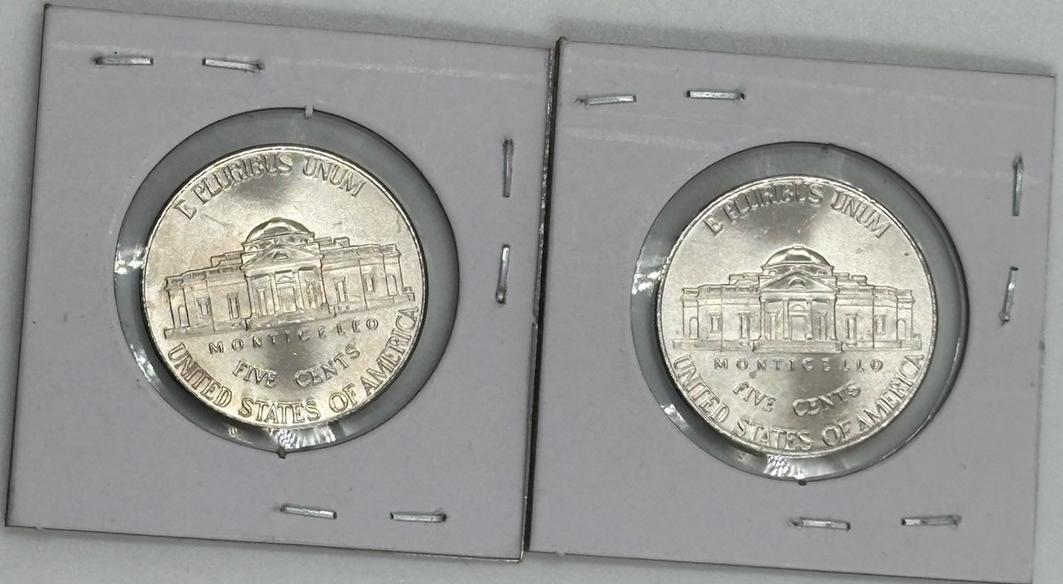 1776 2026 P D JEFFERSON NICKEL Semi-quincentennial (2 coin set