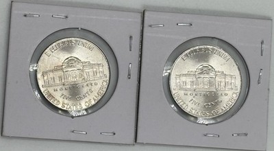 1776 2026 P D JEFFERSON NICKEL Semi-quincentennial (2 coin set