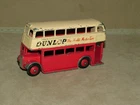 DINKY TOYS VINTAGE DIECAST  DOUBLE DECK LEYLAND GRILL BUS DUNLOP TYRES #29c