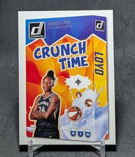 Jewell Loyd Crunch Time 2025 Donruss WNBA Basketball Card #2 Las Vegas Aces