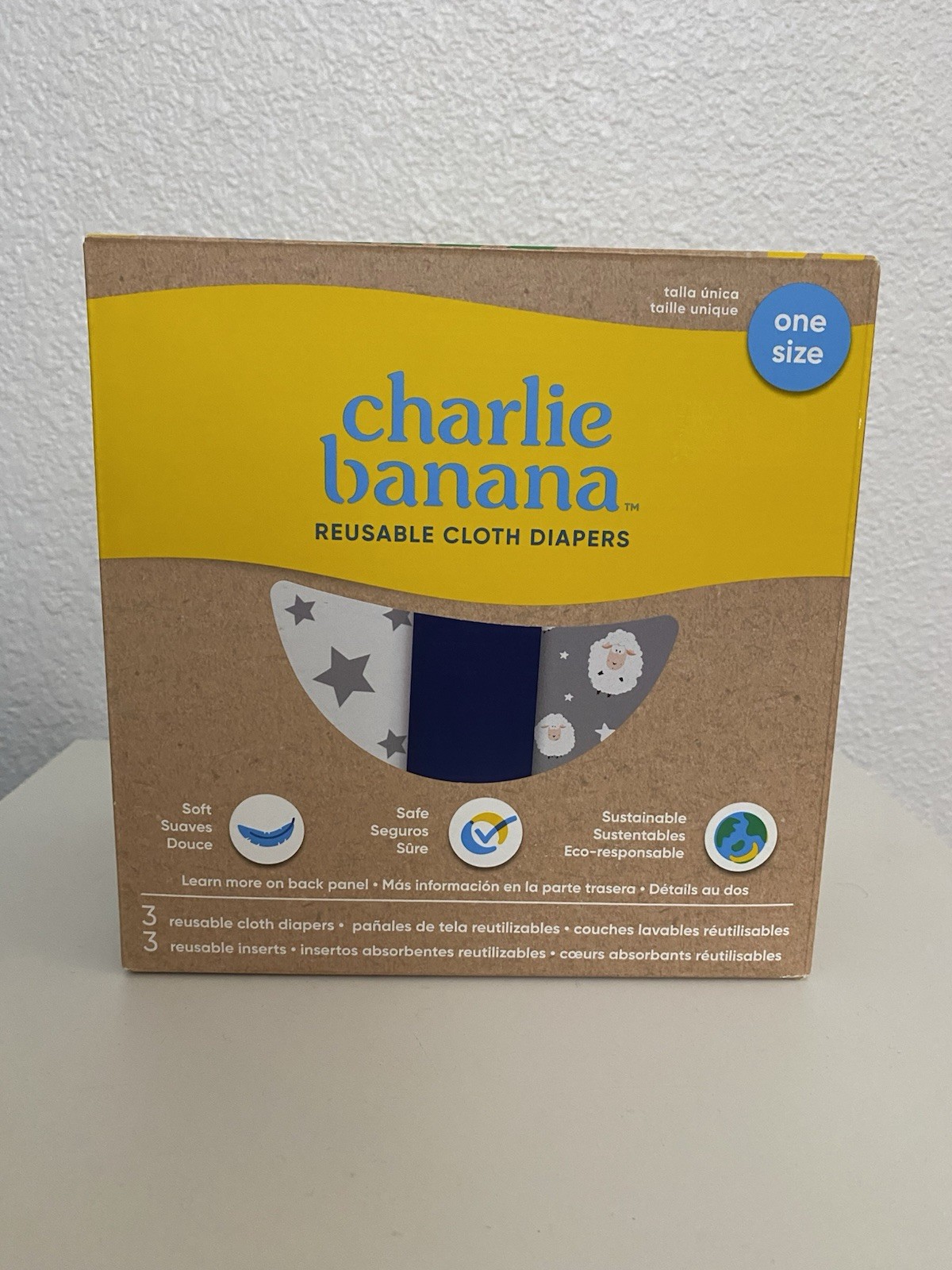 Charlie Banana Reusable Cloth Diaper 3 Pack