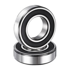 Image of 2 Pack 25 x 47 x 12mm 6005 2RS Deep Groove Ball Bearings, ABEC5