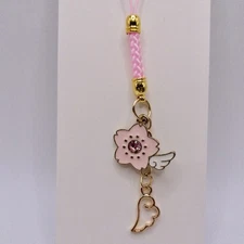 Cute Enamel Phone Charm Strap for AirPods Case, Keychain, Switch, Bag Zipper