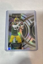 2023 Panini Select - Premier Level Carrington Valentine #118 Silver Prizm (RC)