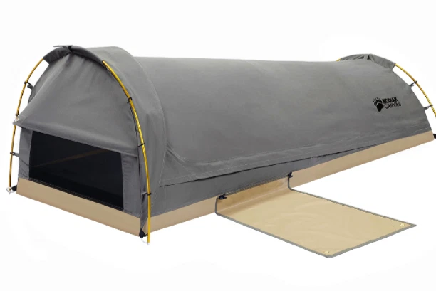 Tienda impermeable para mochileros 8101K Kodiak Swag para 1 persona + almohadilla de camping de 2 pulgadas Foto 3 de 4