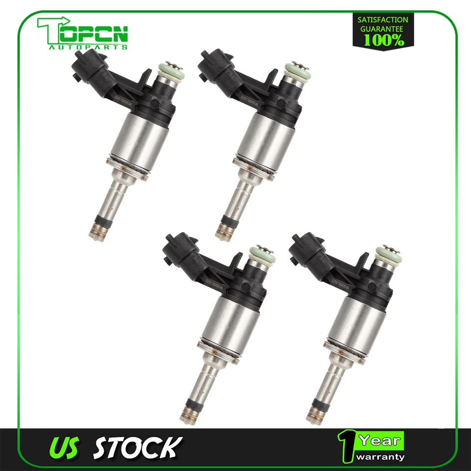 4 inyectores de combustible para Ford Explorer 2,3 L 2017-2019 Ford Focus 2,3 L 2016-2018 Foto 4 de 4