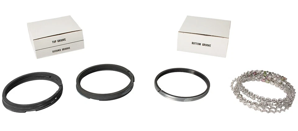 Hastings Piston Ring Set Fits 77-90 Buick LeSabre Oldsmobile Delta 88 Model 5474 Foto 2 de 4