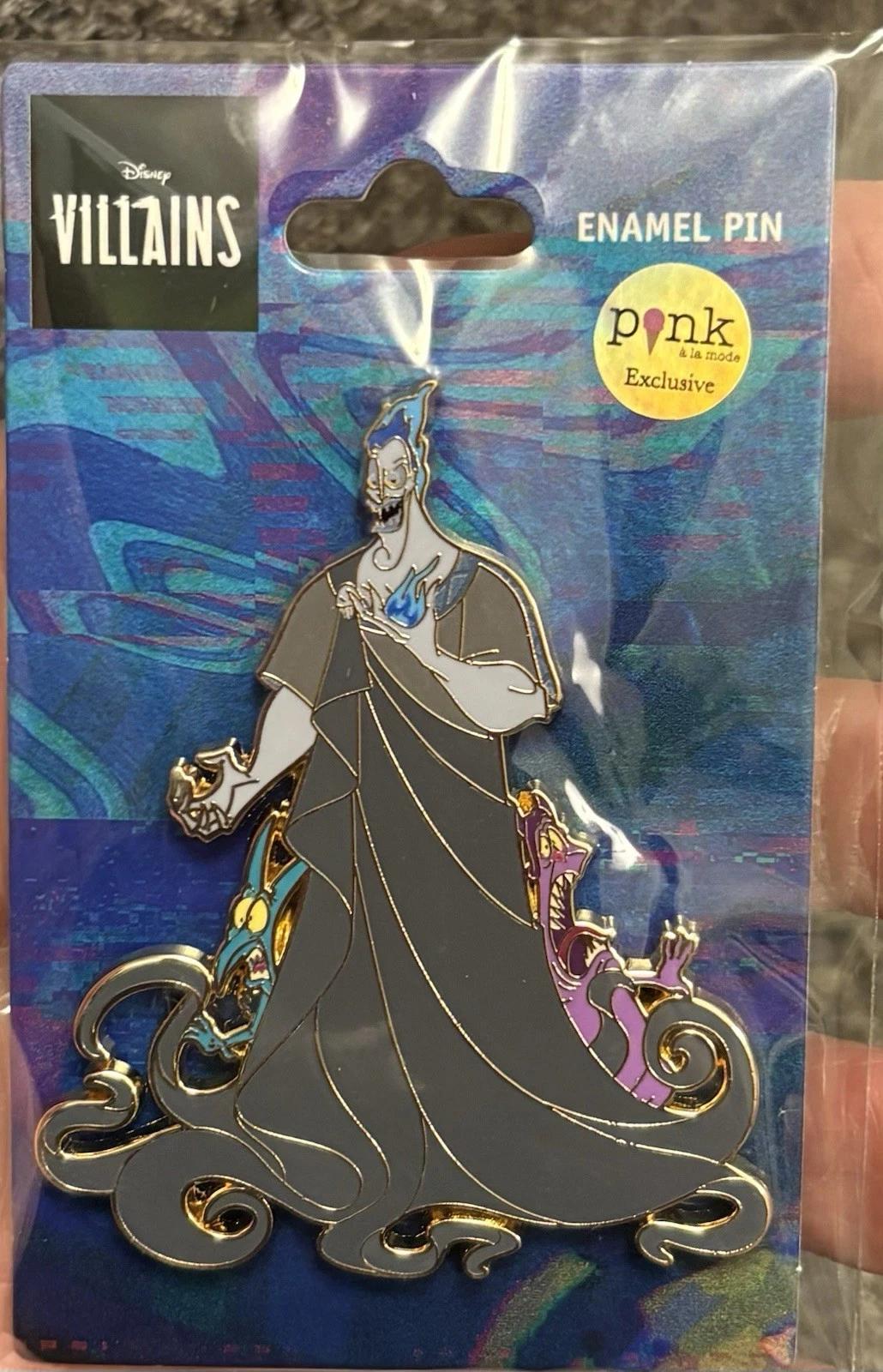 DISNEY Palm - Hades Pain Panic Pin - Hercules