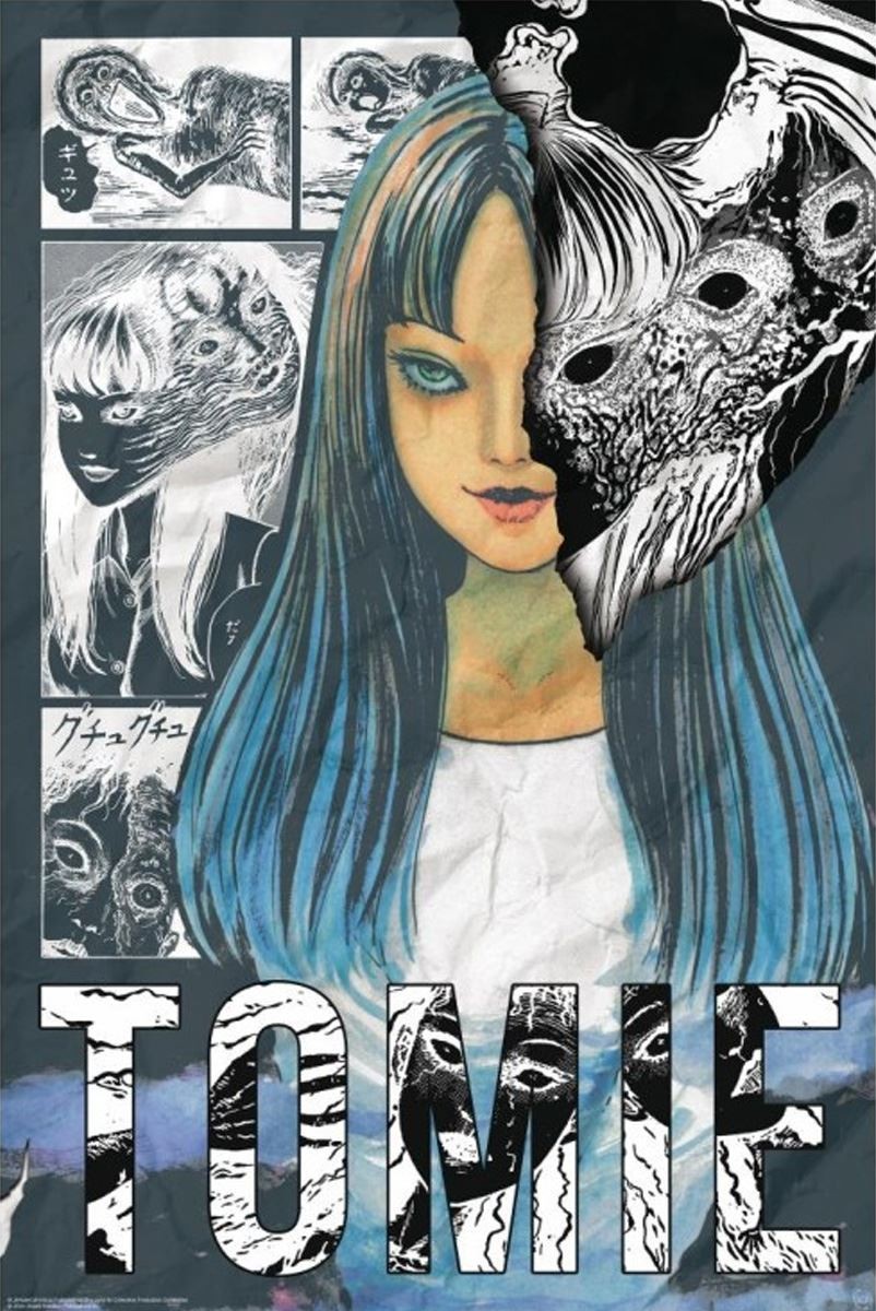 Junji Ito Tomie Maxi Poster - Laminated