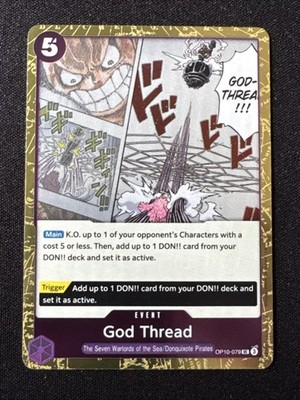 God Thread OP10-079 UC The Best Vol.2 -Near Mint- One Piece CCG