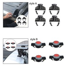 4Pcs Quick Clamps for Car Roof Box for Secure Car Top Luggage Accessories