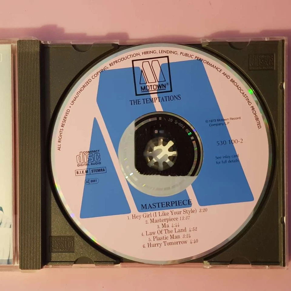 THE TEMPTATIONS Masterpiece GER EX/VG+ (CD) - Bild 3 von 4