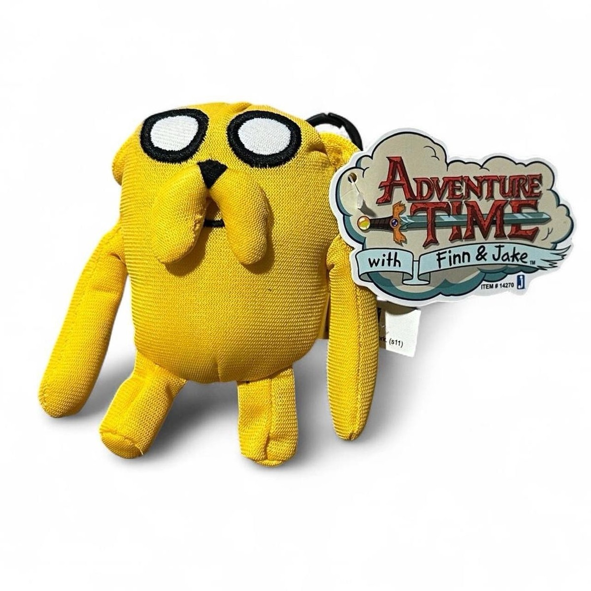 2011 SDCC Cartoon Network - Adventure Time Jake Mini Plush Bag