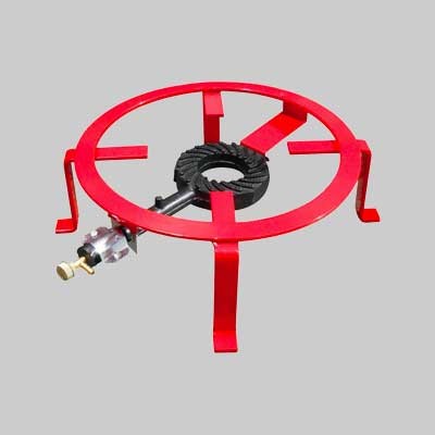 Bruciatore a Gas 50 cm per Paella e Barbecue Esterno Professionale