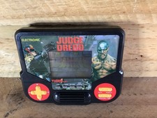 VINTAGE ELECTRONIC TIGER HANDHELD ARCADE GAME - JUDGE DREDD - TESTED  WORKING