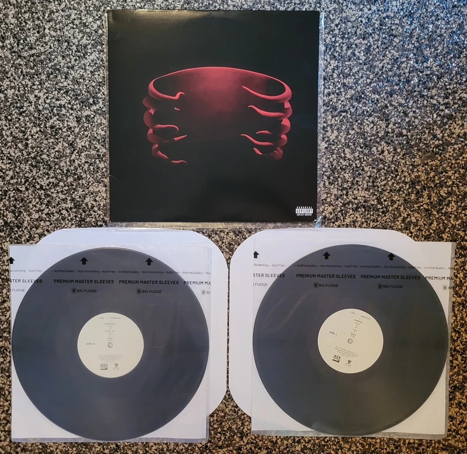 TOOL - Undertow - 2006 Repress MISPRINT 2LP Volcano 61422-31052-1 NM/VG+ RARE! - Image 4 of 4