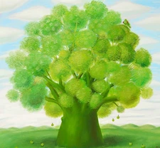 Fernando Botero : The Tree : Archival Art Print