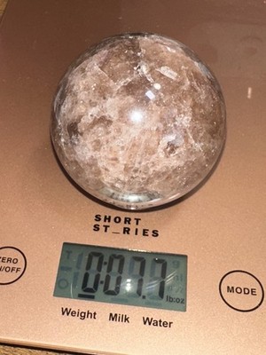 Strawberry Quartz Crystal Sphere 7.7oz