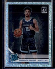 2019 Panini Donruss Optic Choice Mojo Prizm Brandon Clarke #194 Rookie Grizzlies