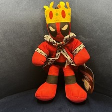 Deadpool the Royal King 9" Plush Doll Red Fast Shipping