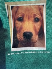 Fox Red Labrador small Tote Bag