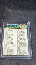 1971 Topps - Checklist Baseball Coins #161 Good