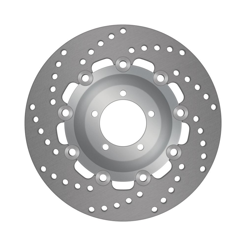 EBC Float F&R Brake Disc Conversion Front Left for BMW R90 R Twin Rotor 1973-76
