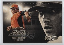 2015 Onyx Platinum Black Super Break Hunter Harvey #PLBK-HH 0w8
