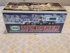 Vintage 2008 Hess Toy Truck and Front Loader - New In Box NIB 