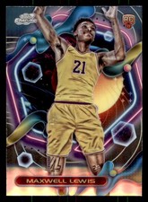 2023-24 Topps Chrome Cosmic #185 Maxwell Lewis Los Angeles Lakers