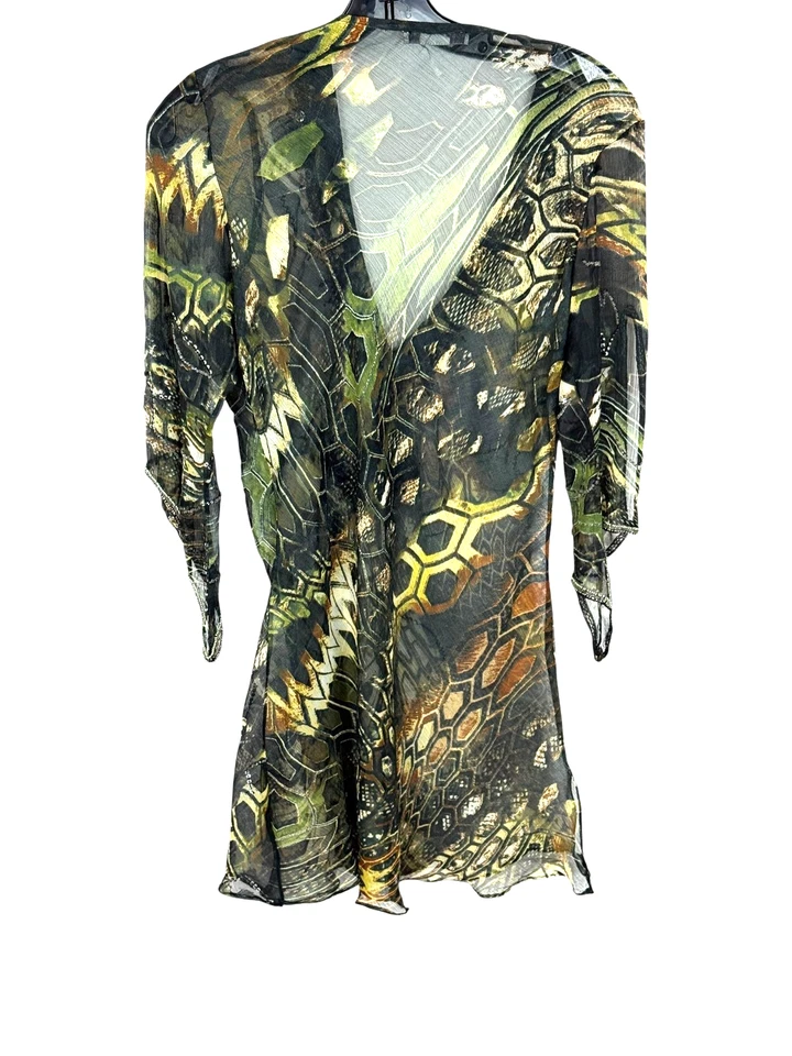 Vestido/túnica Alberto Makali multicolor bling transparente hada coqueta ver medida Foto 3 de 4