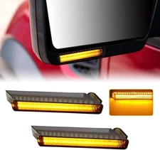 For 2004-2014 Ford F150 Expedition Sequential LED Side Mirror Turn Signal Lights