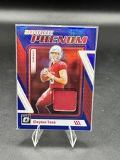 Clayton Tune (RC) 2023 Donruss Optic #RP-CTU Rookie Phenom Blue Hyper Patch