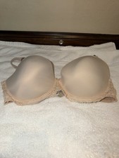 Pink Victoria’s Secret lightly lined Balconette 36DD nude bra