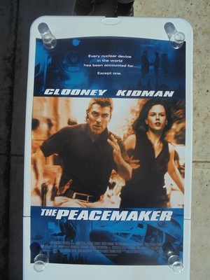 THE PEACEMAKER (1997) ORIGINAL MOVIE POSTER  -  ROLLED  -  DOUBLE-SIDED