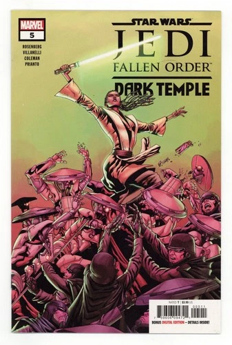 Star Wars Jedi Fallen Order Dark Temple #5A Sliney VF+ 8.5 2020