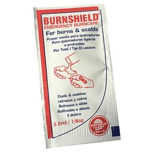 BURNSHIELD EMERGENCY FIRST AID BURN CARE SCALDS COOLING SOOTHING BLOT SACHETS
