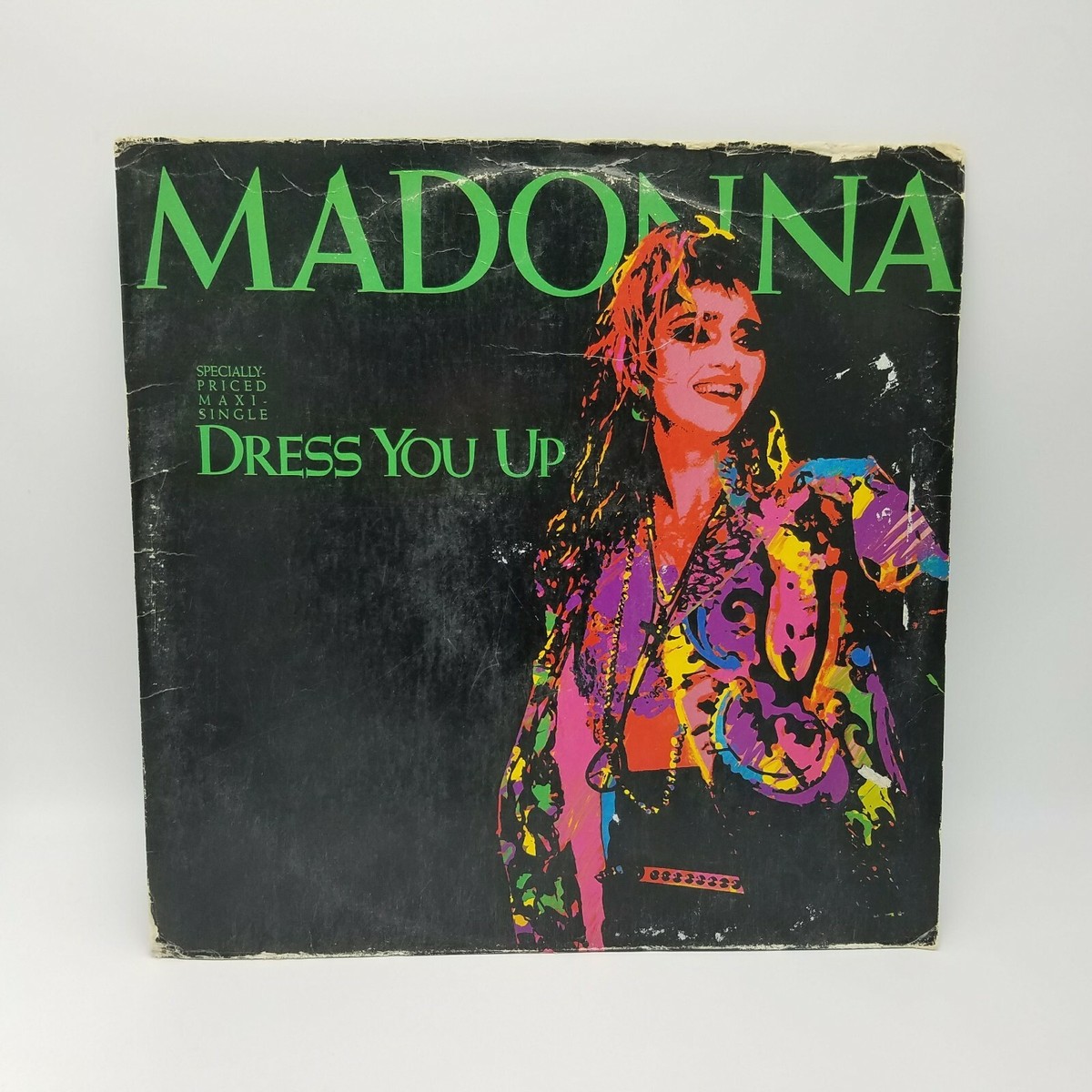 madonna dress you Madonna-Dress Up 12" Vinyl Maxi-Single 1985 Sire Madonna singing Dress You Up
