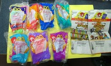 Mcdonalds Disney 2000 An Extremely Goofy Movie Set 7 Toys MIP 2 HM Bags