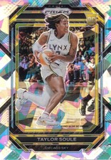 2023 Prizm WNBA CRACKED ICE REFRACTOR R/C #149 Taylor Soule - Chicago Sky