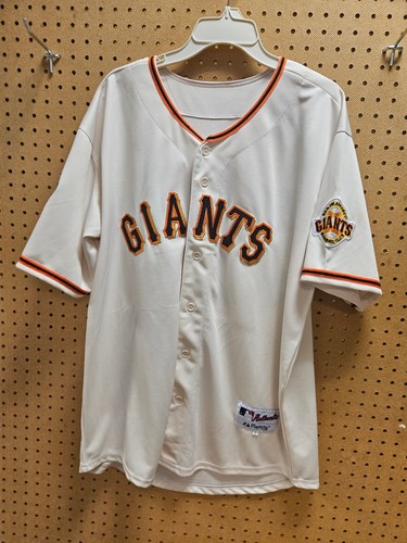 Majestic San Francisco Giants Brian Wilson World Series 2010 Jersey Size L - 第 1/5 張圖片