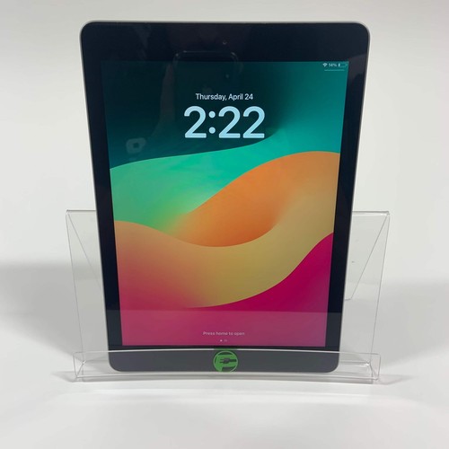 WiFi Only Apple iPad 6th Gen 128GB 17.7.5 SPACE GRAY A1893