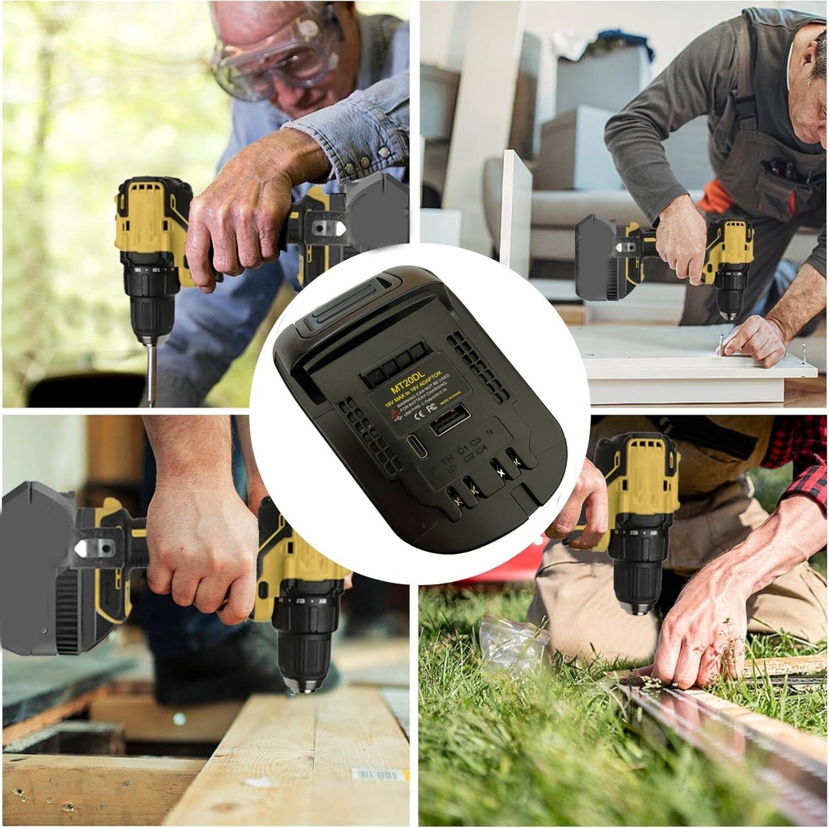Adaptador De Makita A Dewalt - Shop