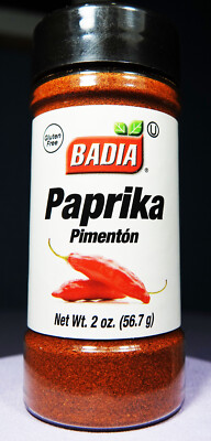 Paprika Pimenton -  Badia Bran2 oz. Container  New BB 2027