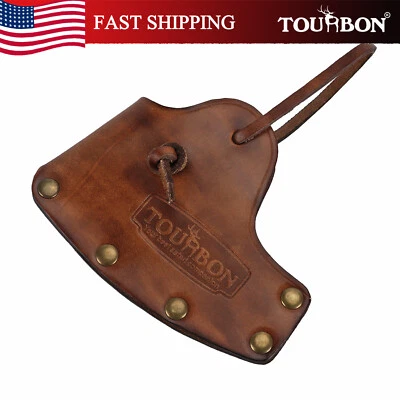 TOURBON Axe Hatchet Holder 3 1/2" Lanyard Blade Sheath Head Cover-Special offer