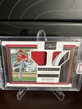 2022 Sam Bachman Three And Two Prospect 4 Color Dual Patch Gold 34/35