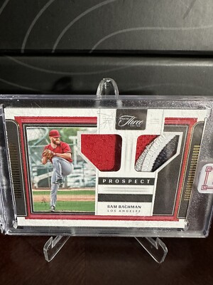 2022 Sam Bachman Three And Two Prospect 4 Color Dual Patch Gold 34/35